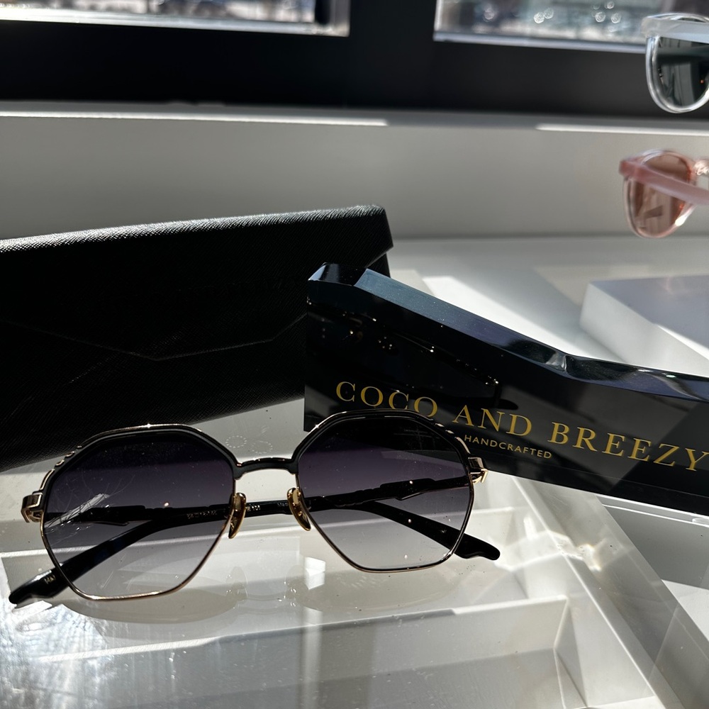 Coco and Breezy Black Sunglasses